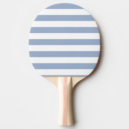 Ping Pong Batje Blauw & Wit Gestreept (Voorkant)