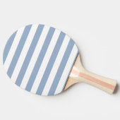 Ping Pong Batje Blauw & Wit Gestreept (Zijkant)