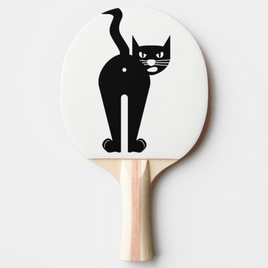 ping pong batje. Kat. Tafeltennisbatje (Voorkant)