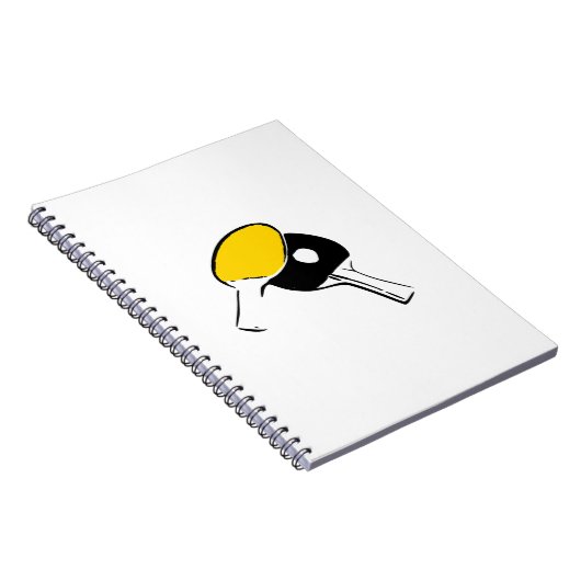 ping pong batjes notitieboek (Rechterzijde)