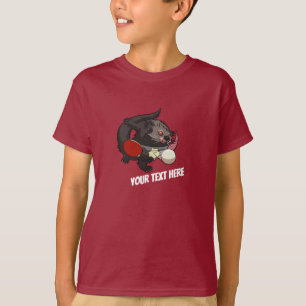 Ping Pong Binturong Table Tennis Player Bearcat T-shirt