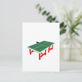 PIng Pong Briefkaart (Staand voorkant)