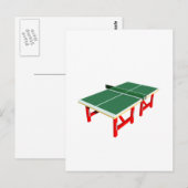 PIng Pong Briefkaart (Voorkant / Achterkant)