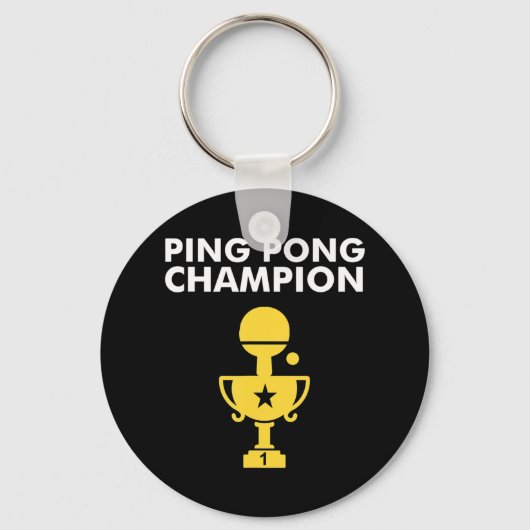 Ping Pong Champion for Table Tennis Champions Sleutelhanger (Voorkant)