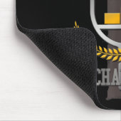 Ping Pong Champion Fun Table Tennis Player Gift Muismat (Hoek)