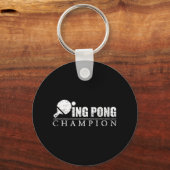 Ping Pong Champion Sleutelhanger (Voorkant)