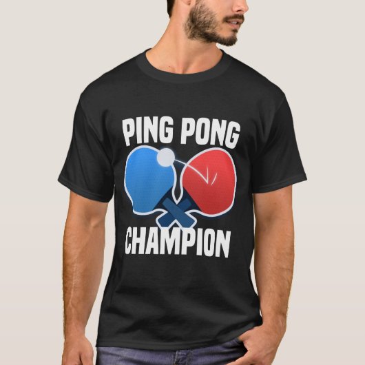 Ping Pong Champion T-shirt (Voorkant)