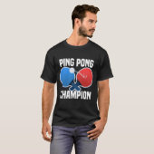 Ping Pong Champion T-shirt (Voorkant volledig)