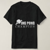 Ping Pong Champion T-shirt (Design voorkant)
