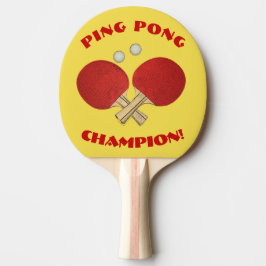 Ping Pong Champion! Tafeltennisbatje