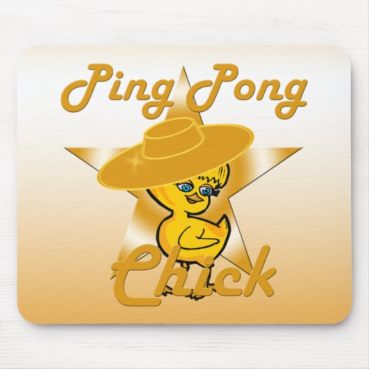 Ping Pong Chick #10 Muismat (Voorkant)
