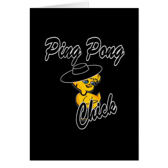 Ping Pong Chick #4 (Voorkant)