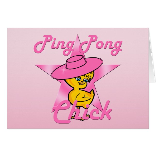 Ping Pong Chick #8 (Voorkant Horizontaal)