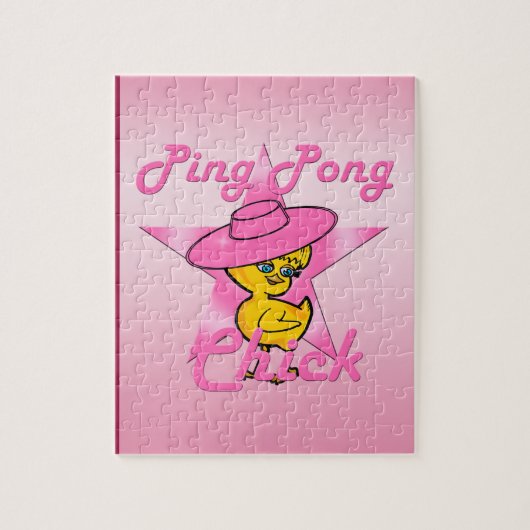 Ping Pong Chick #8 Legpuzzel (Verticaal)