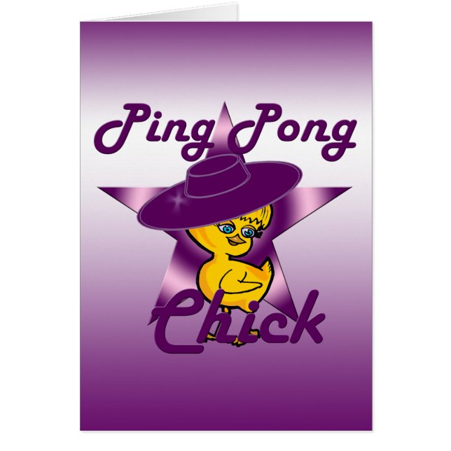 Ping Pong Chick #9 (Voorkant)