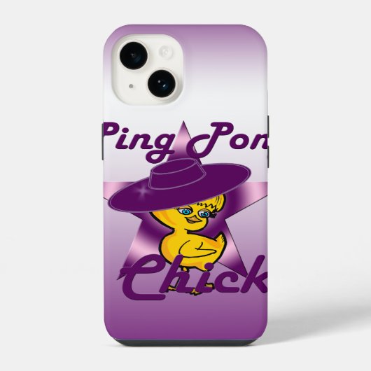 Ping Pong Chick #9 iPhone Hoesje (Achterkant)