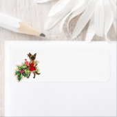 Ping Pong Christmas Themed for Siamese Cat lovers Etiket (Insitu)