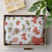 Ping Pong Christmas themed for Siamese Cat Lovers  Tissuepapier (Geschenk)