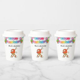 Ping Pong dabbing Table Tennis party Papieren Bekers