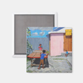 Ping Pong De African Queen Hideaway Magneet (Voorkant / Achterkant)