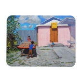 Ping Pong De African Queen Hideaway Magneet (Horizontaal)