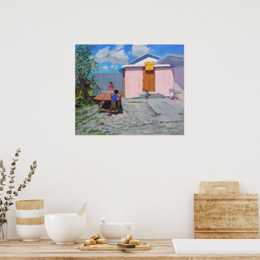 Ping Pong De African Queen Hideaway Poster (Keuken)