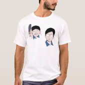 Ping pong de animatie t-shirt (Voorkant)
