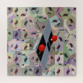 Ping Pong, Jigzaag Puzzle Legpuzzel (Horizontaal)