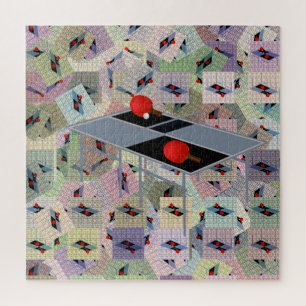 Ping Pong, Jigzaag Puzzle Legpuzzel