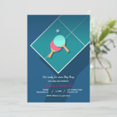 Ping Pong Kaart (Staand voorkant)