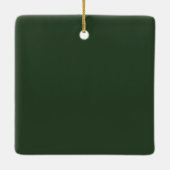 Ping Pong Kerst met Sinterklaas Keramisch Ornament (Achterkant)