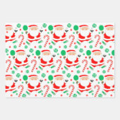 Ping Pong Kerstvakantie Inpakpapier Vel (Voorkant 3)