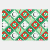 Ping Pong Kerstvakantie Inpakpapier Vel (Voorkant 2)