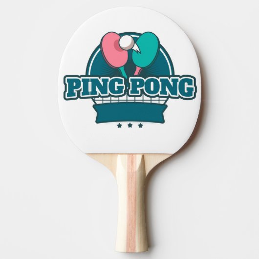 Ping Pong King Ping Pong Paddle Tafeltennisbatje (Voorkant)