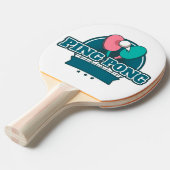 Ping Pong King Ping Pong Paddle Tafeltennisbatje (Voorkant Gekanteld)