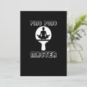 Ping Pong Master Great Table Tennis Kaart (Staand voorkant)