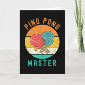 Ping Pong Master Kaart (Voorkant)