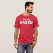 Ping Pong Master Sporten T-shirt (Voorkant volledig)