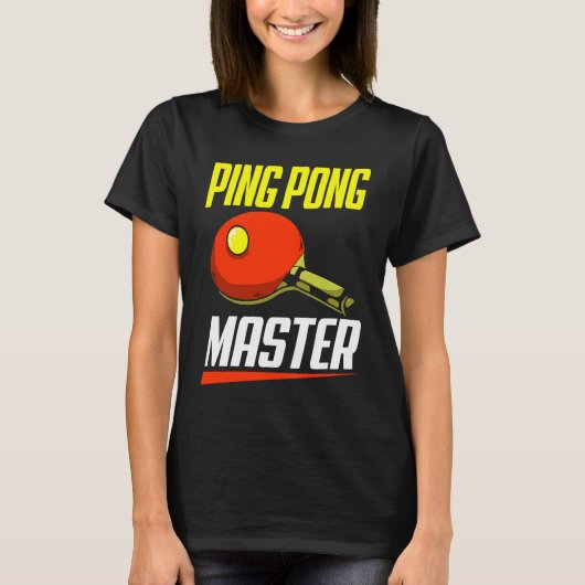 Ping Pong Master T-shirt (Voorkant)
