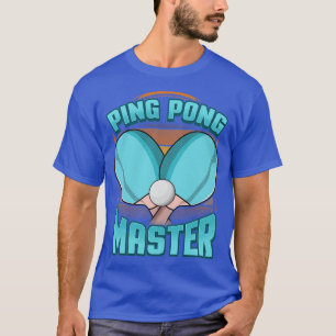 Ping Pong Master Table Tennis Pingpong T-shirt
