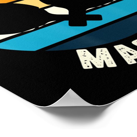 Ping Pong Master Table Tennis Poster (Hoek)