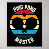 Ping Pong Master Table Tennis Poster (Voorkant)
