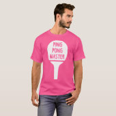 Ping Pong Master Table Tennis T-shirt (Voorkant volledig)