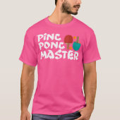 Ping Pong Master Tafeltennis Shirt Paddle Ball (Voorkant)