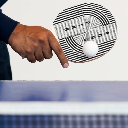 Ping Pong Modern Design Ping Pong Paddle Tafeltennisbatje (Insitu)