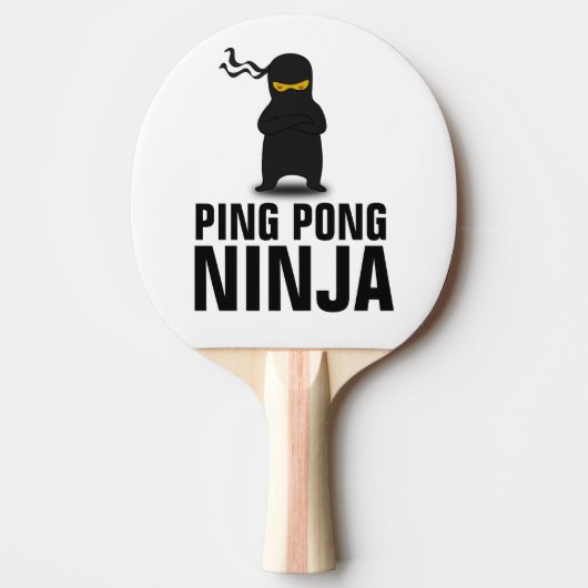 PING PONG NINJA FUNNY PADDLES TAFELTENNISBATJE (Voorkant)