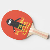 Ping Pong Ninja Funny Ping Pong Paddle Tafeltennisbatje (Zijkant)