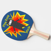 Ping Pong Ninja Paddle Tafeltennisbatje (Zijkant)