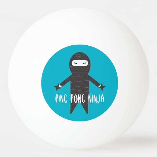 Ping Pong Ninja-Ping Pong Balls Pingpongbal (Voorkant)