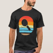 Ping Pong Ninja Whiff Tafeltennisspeler Co T-shirt (Voorkant)